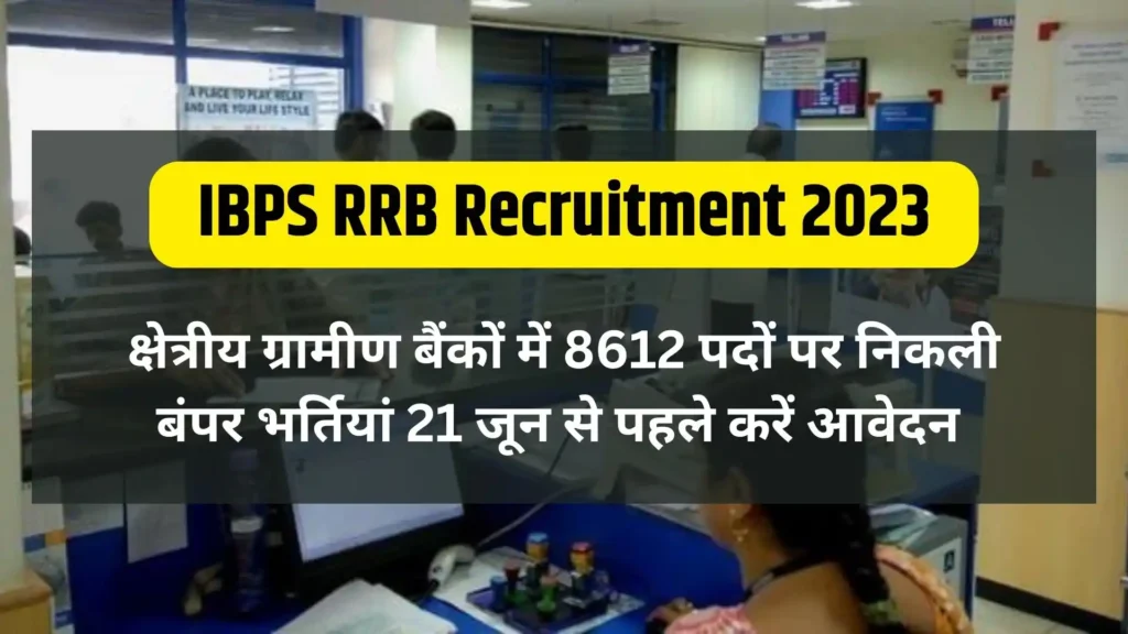 IBPS RRB Recruitment 2023, How to apply for IBPS RRB Recruitment 2023, IBPS RRB Recruitment 2023 apply online, IBPS RRB Recruitment 2023 Official Notification PDF