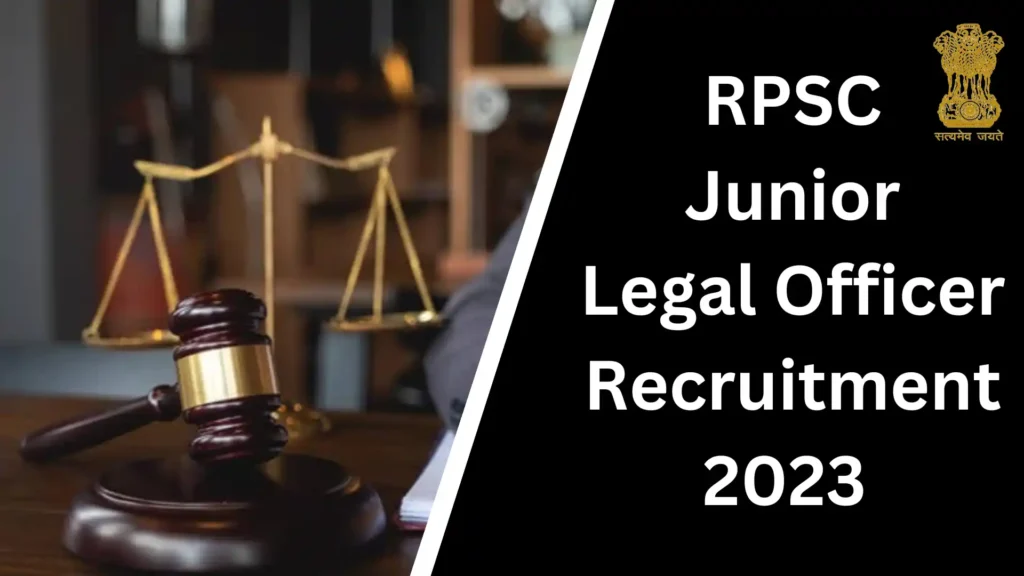 RPSC JLO Recruitment 2023