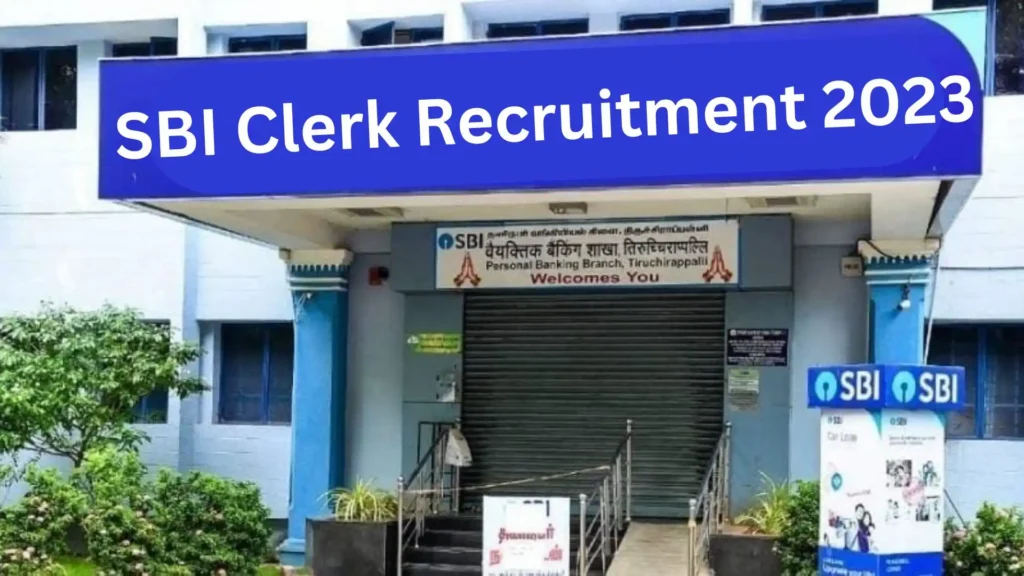 SBI Clerk Recruitment 2023