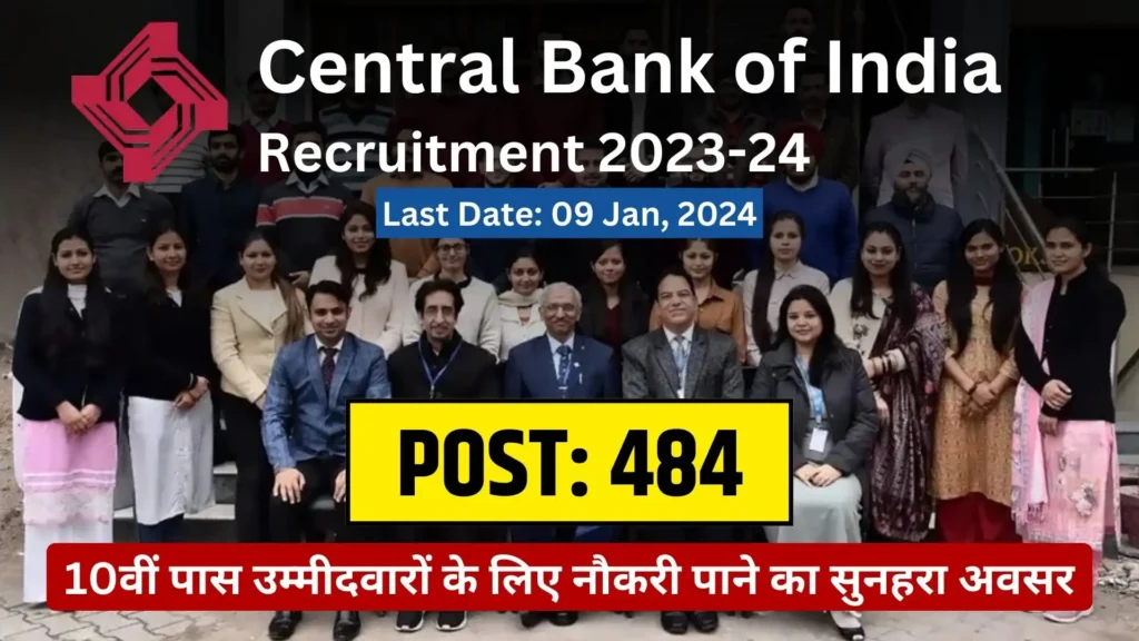 Central Bank of India Recruitment 2023-24