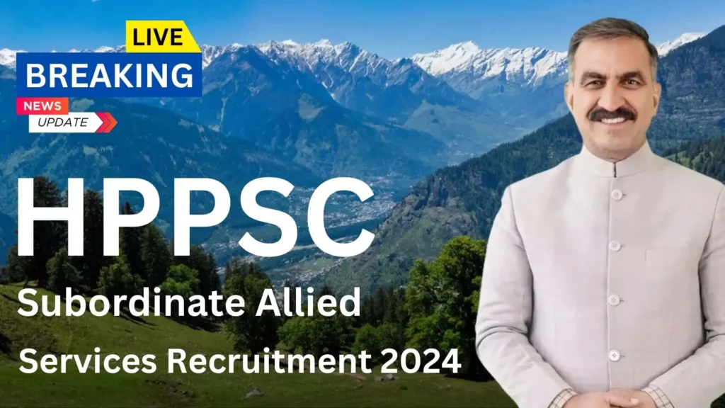 HPPSC Allied Services Recruitment 2024