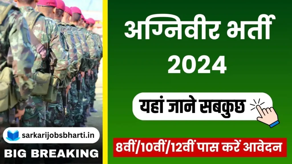 Agniveer Bharti 2024 Apply Online